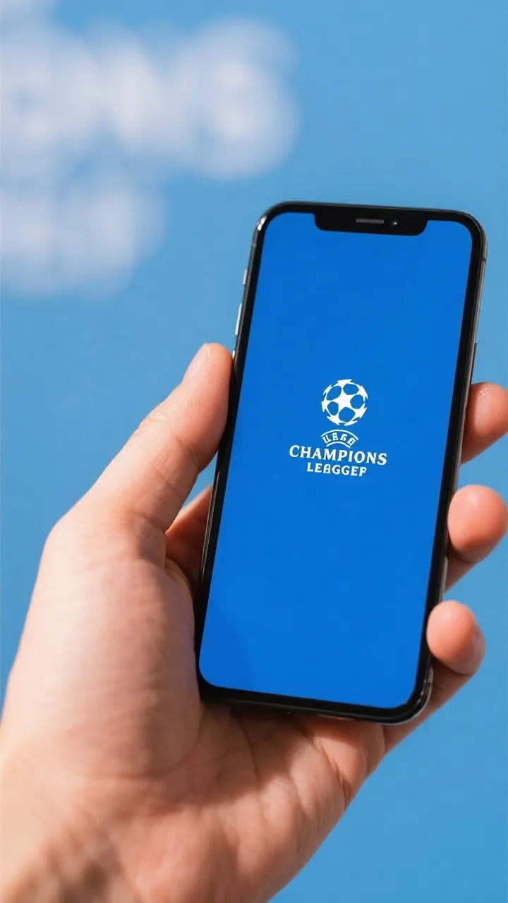 欧冠优直播APP手机界面